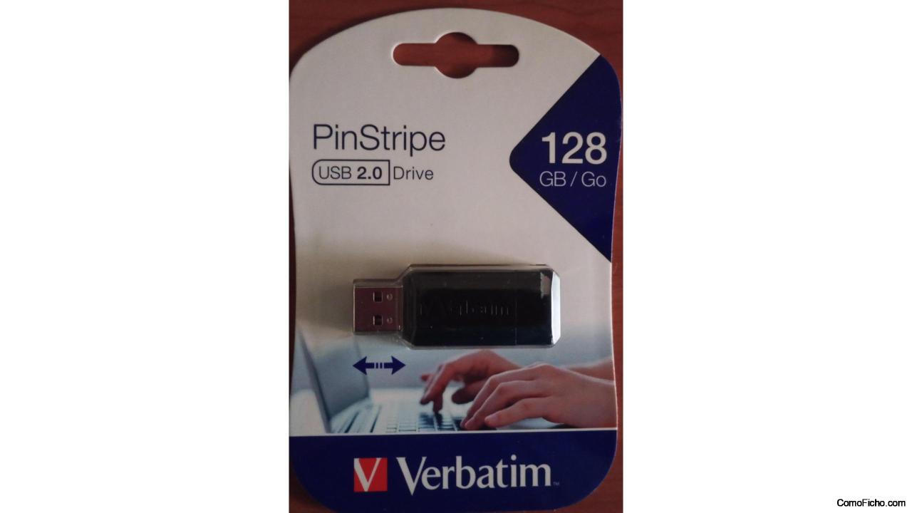 2 Pendrive Verbatim PinStripe 128GB USB 2.0