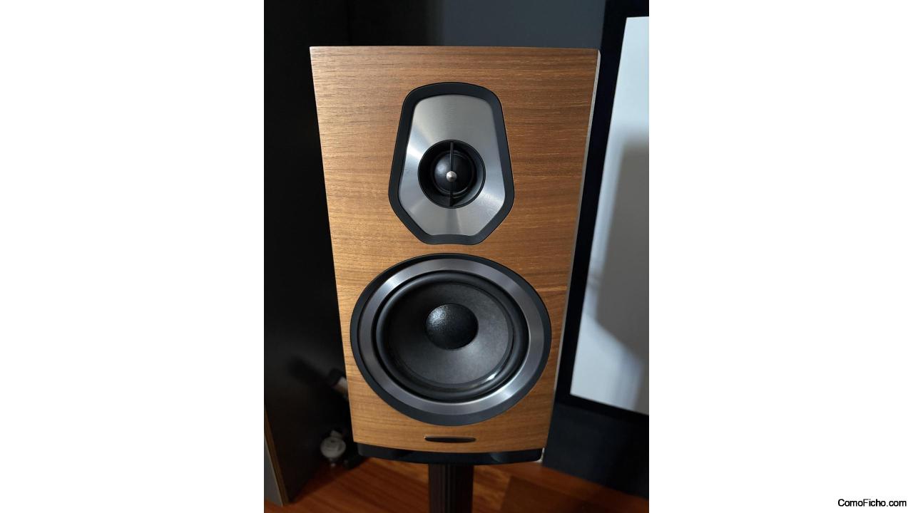 Sonus Faber Sonetto II con los Soportes Originales.
