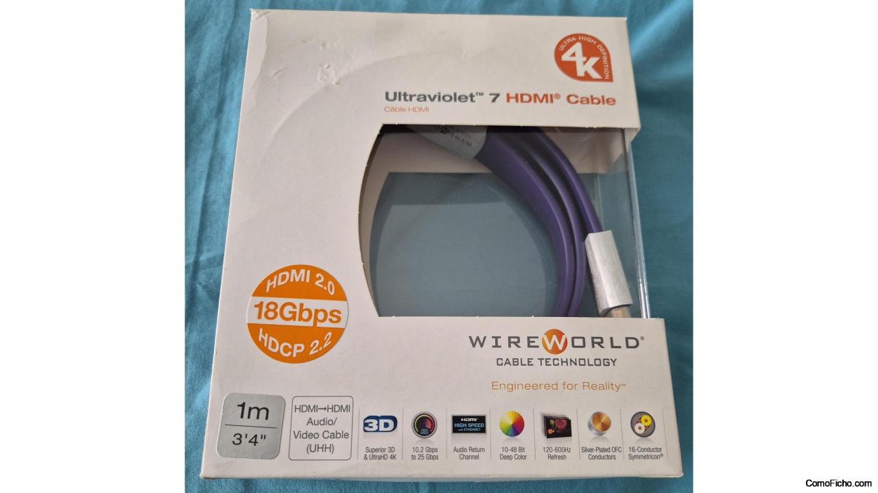 Cable HDMI WireWorld Ultraviolet 7 (1m)