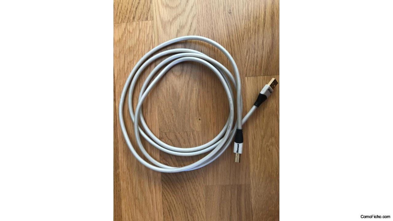 cable ATLAS element USB A - B de 2 metros para conectar PC a DAC