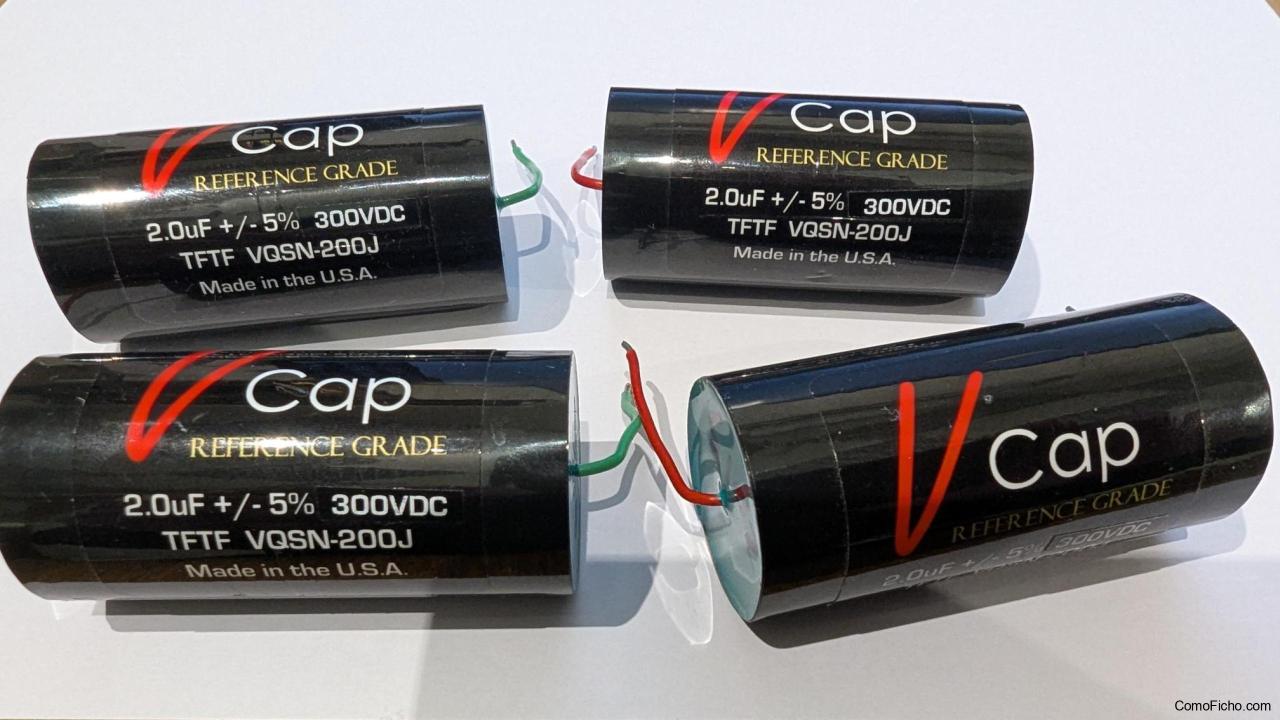 VCAP Reference Grade TFT 2uF 300V matched pair
