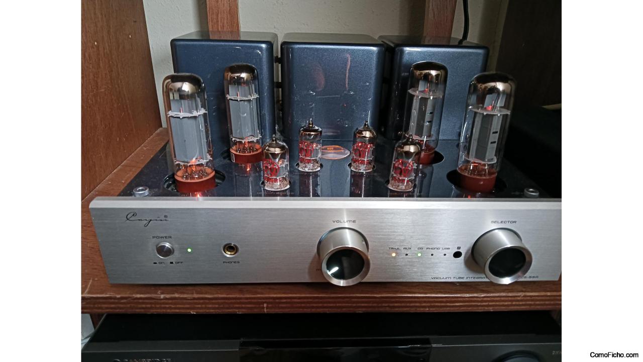 Cayin CS 55a con válvulas el34