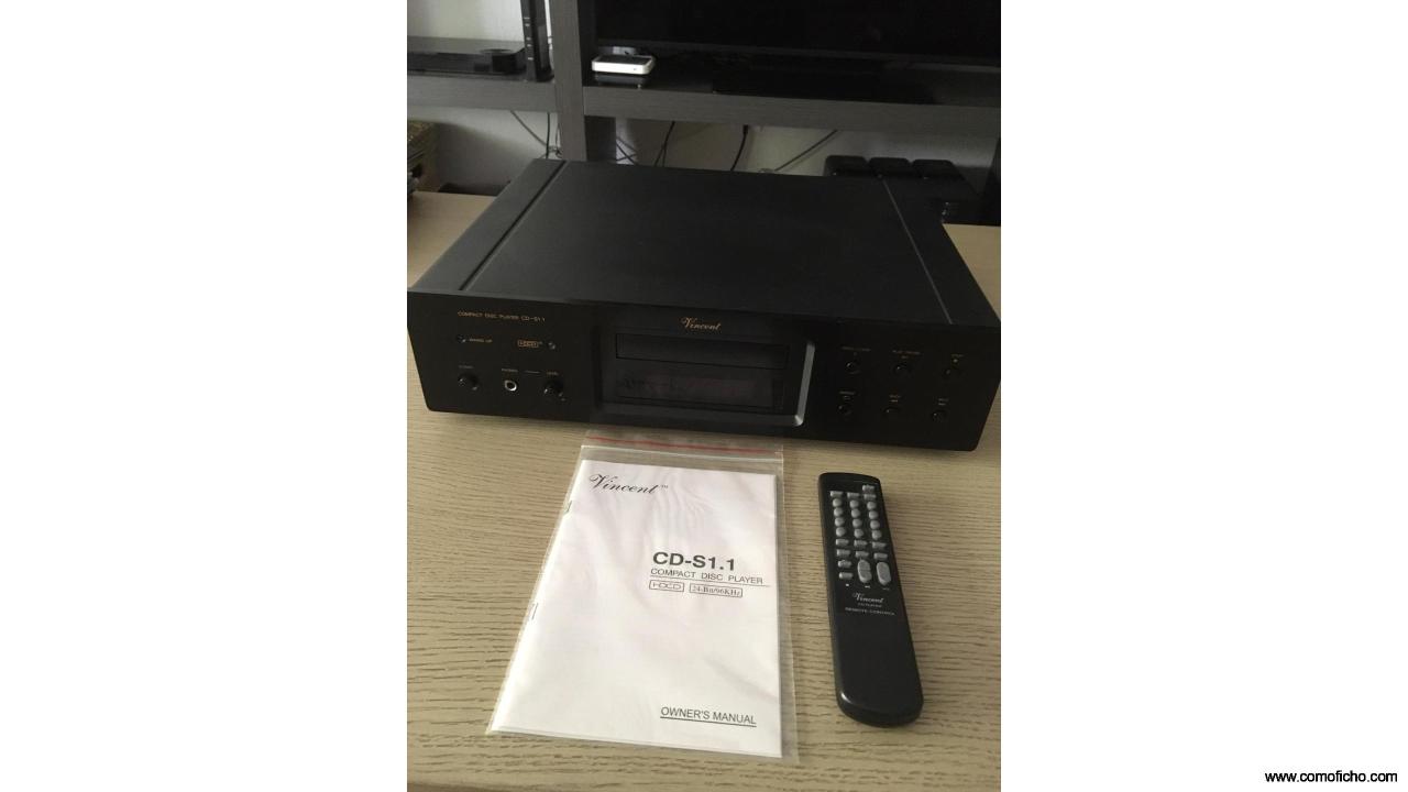 REPRODUCTOR DE CD. VINCENT S1.1.