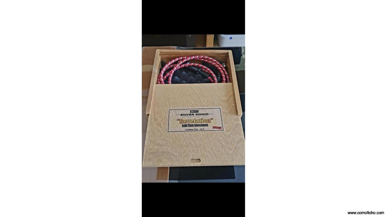 DH Labs Silver Sonic Revelation XLR 1m pareja de cables