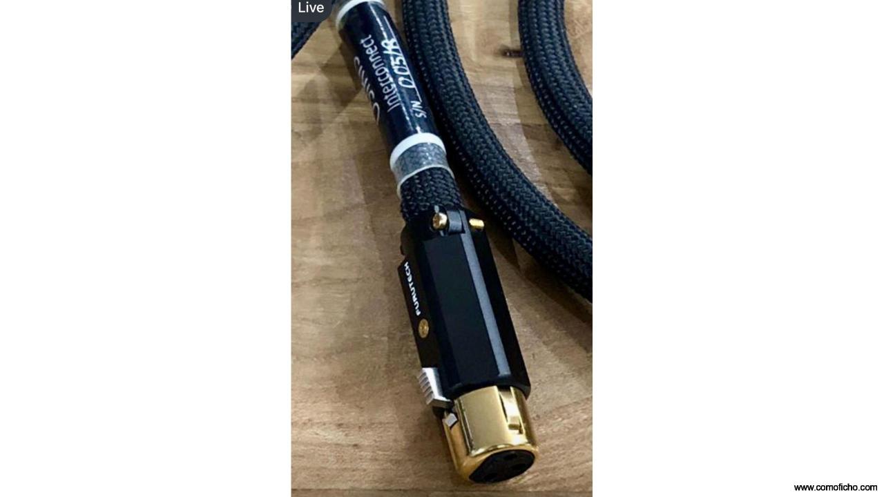 VENDIDO. Wires 4 Sound Osiris XLR