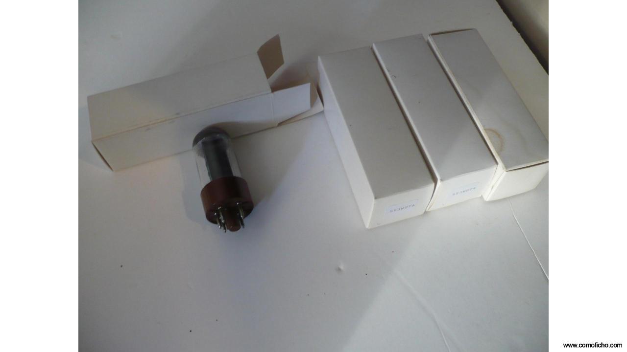 4 VALVULAS sylvania 5y3wgta jan