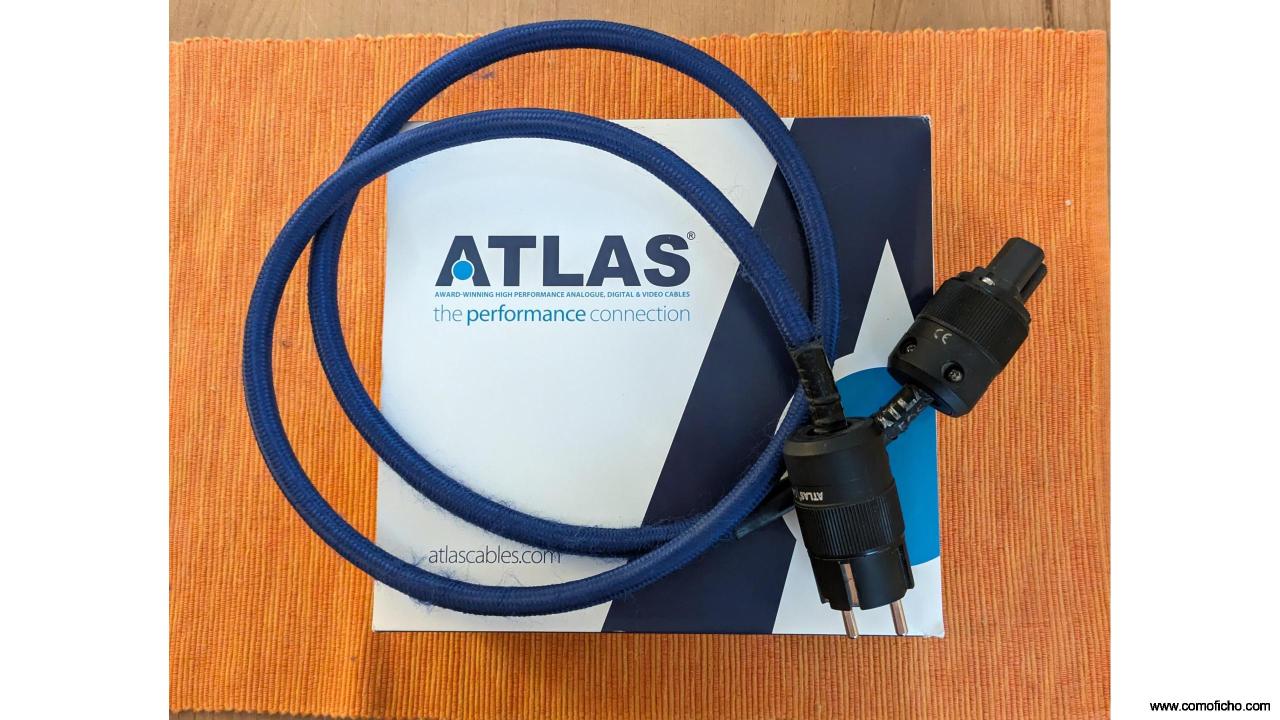 Atlas Eos 4dd cable de corriente