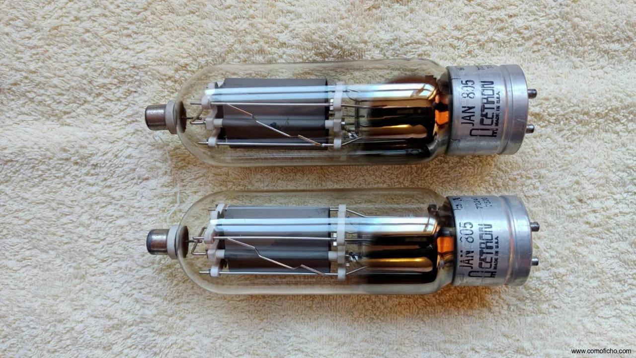 2 Válvulas 805 Cetron USA (VENDIDAS)