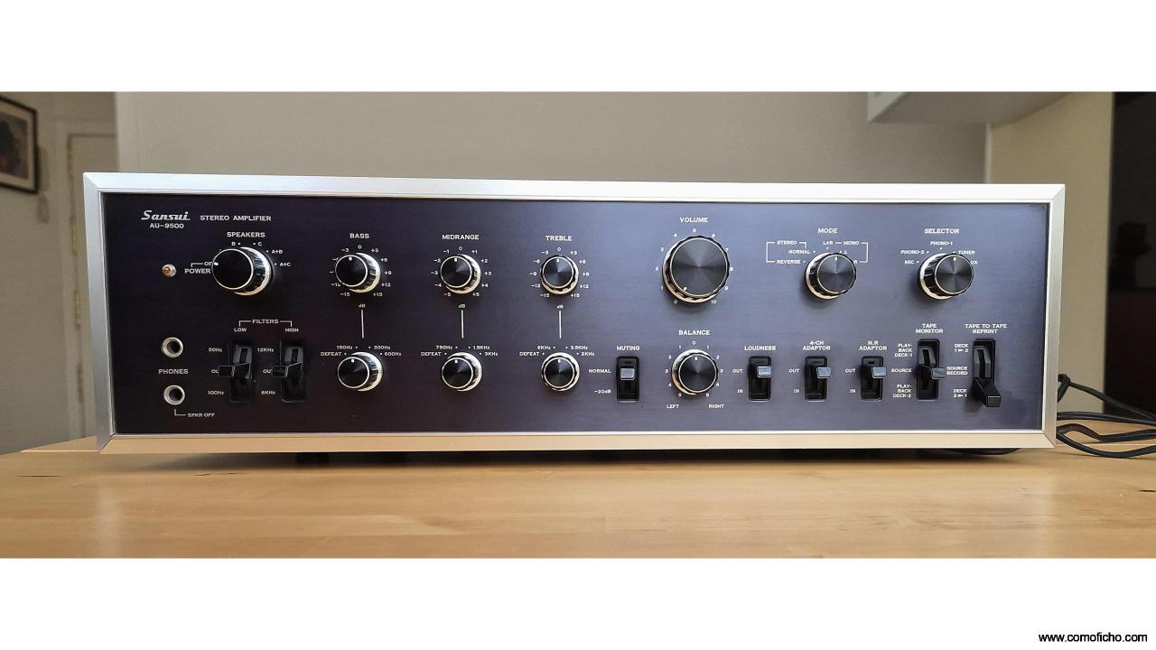 Sansui AU-9500 – Estado de colección – Sonido espectacular