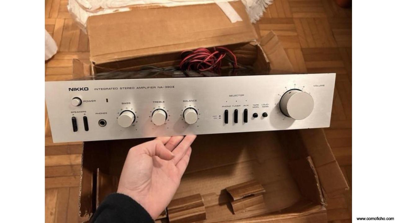 Amplificador Nikko NA-390 II Japan