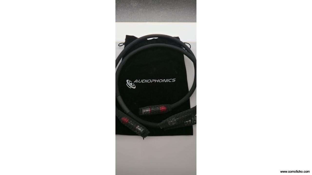 AUDIOPHONICS OBSIDIAN XLR Pure Silver