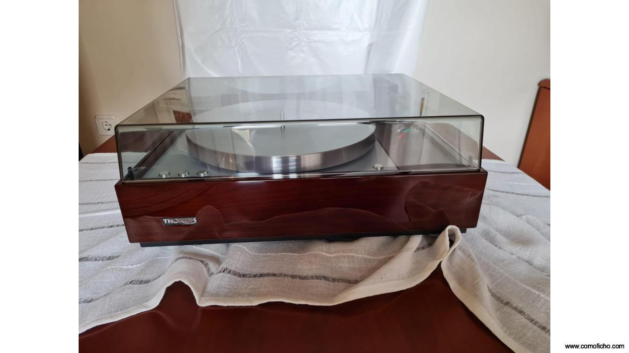 GIRADISCOS THORENS TD 1601 CON BRAZO TP 160 COMO NUEVO