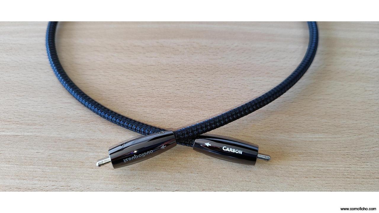 AUDIOQUEST CARBON COAXIAL DIGITAL CABLE 0.75m