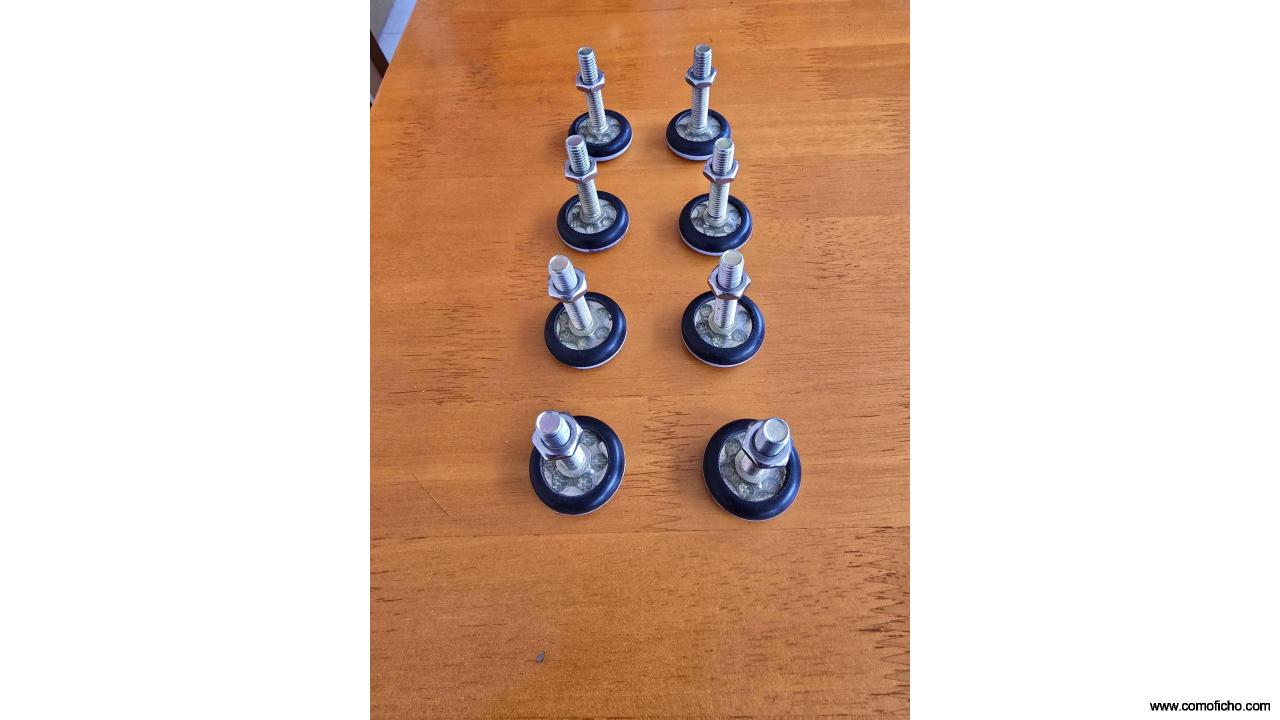 Threaded Stud Glider Niveladoras Ajustables