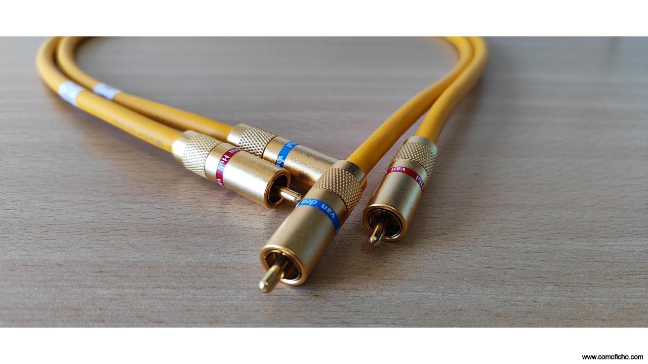 ¡¡VENDIDO!! CABLE ANALÓGICO RCA VAN DEN HUL D-102 III 3T HYBRID 0.80m