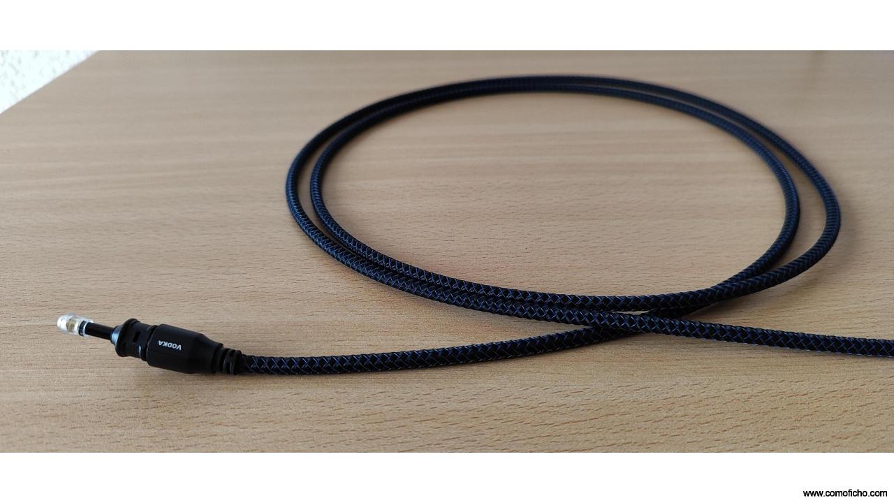 CABLE DIGITAL ÓPTICO TOSLINK AUDIOQUEST VODKA 1.5m