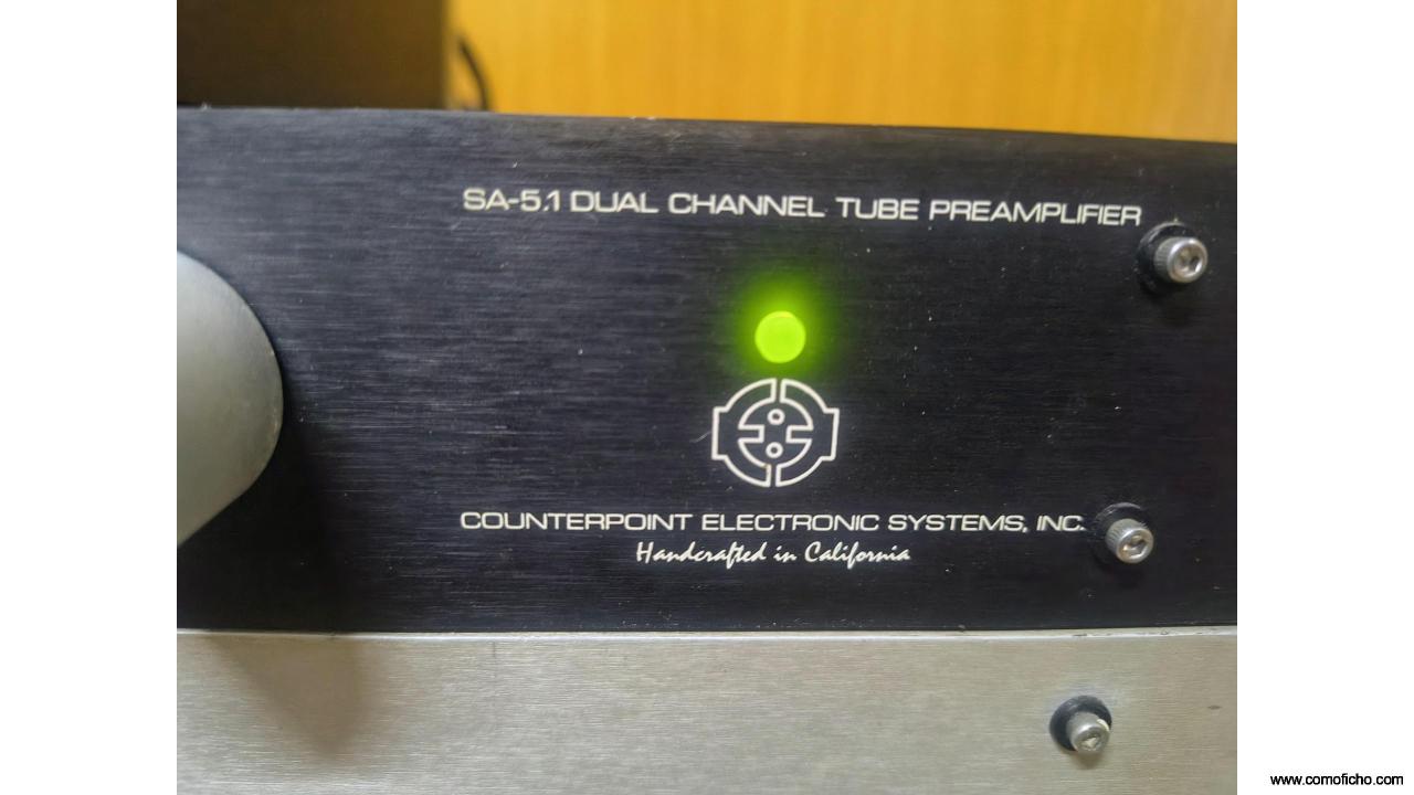 Previo y Etapa COUNTERPOINT a Valvulas