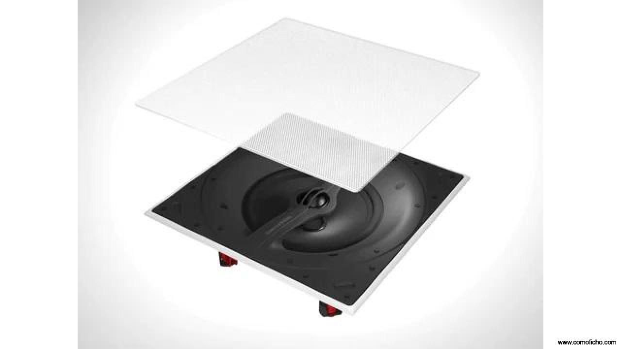 Rejillas cuadradas para altavoces empotrables B&W GR68SQ