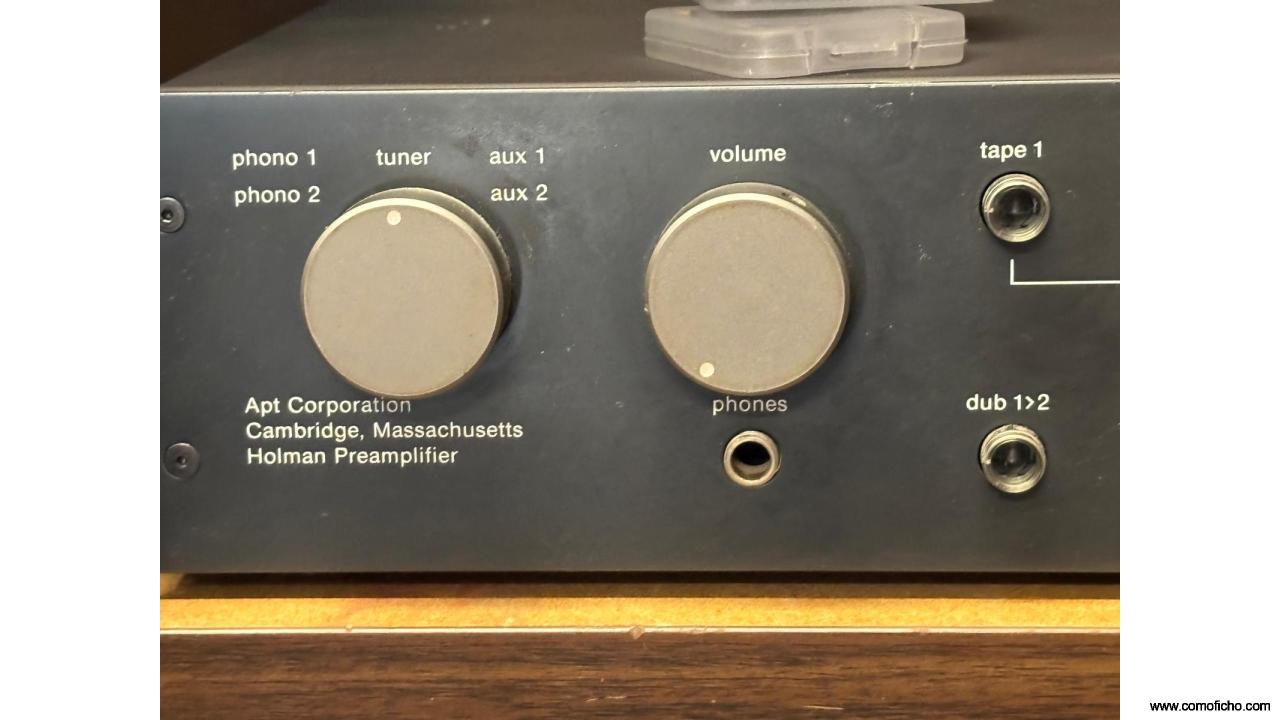 PREAMPLIFICADOR APT HOLMAN