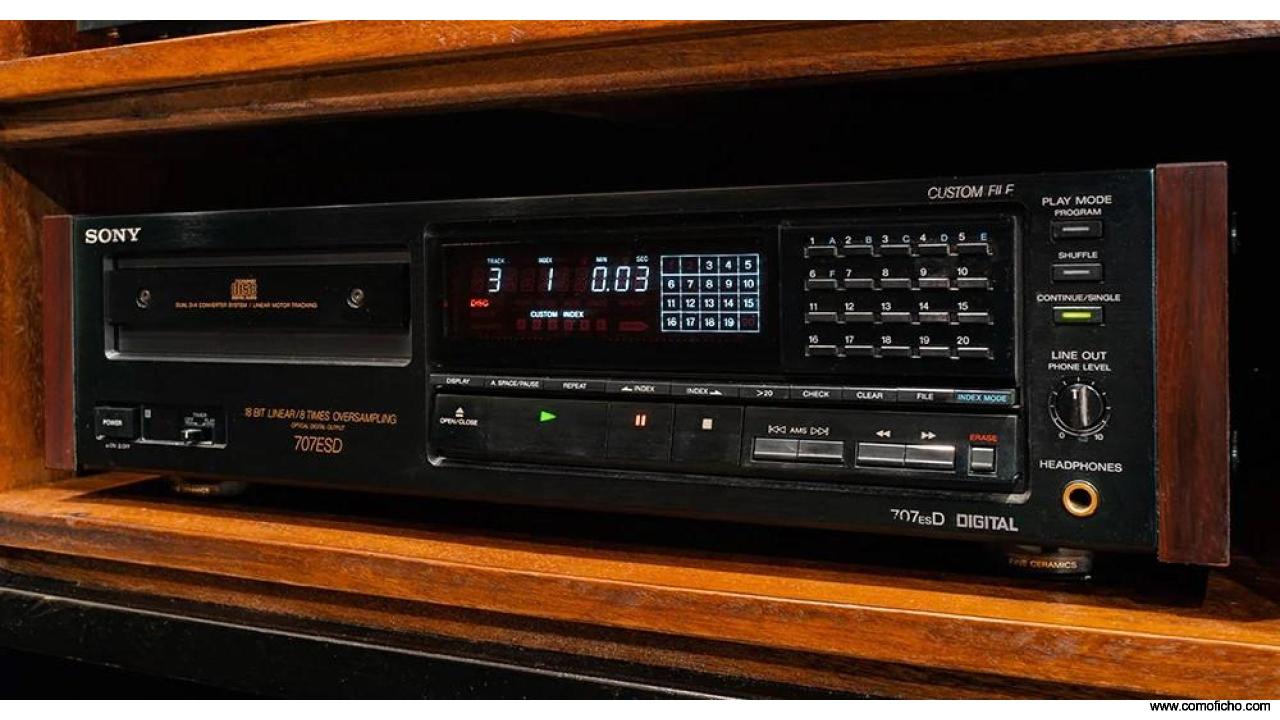 REPRODUCTOR CD SONY CDP707 ESD