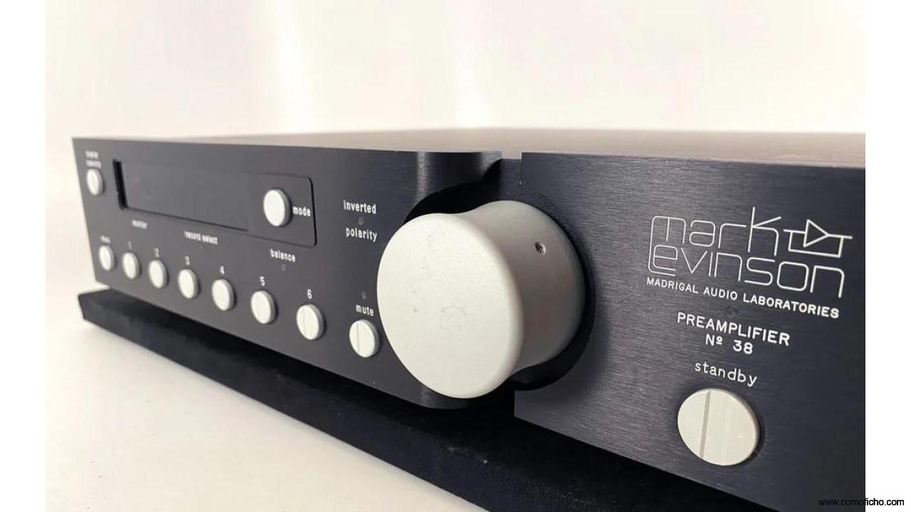 PREAMPLIFICADOR MARK LEVINSON Nº 38