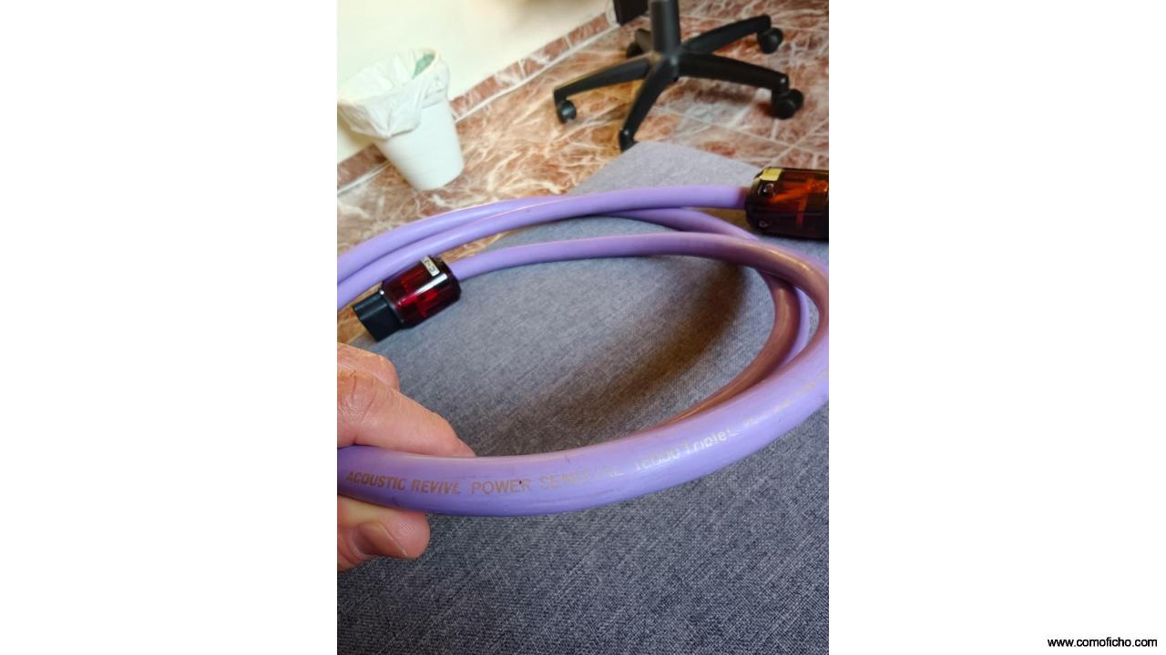 Cable alimentacion Acoustic Revive POWER SENSUAL tripleC 18000