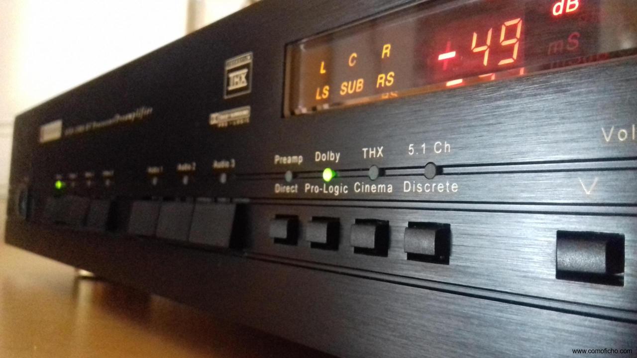 Preamplificador A/V Parasound PSP 1500