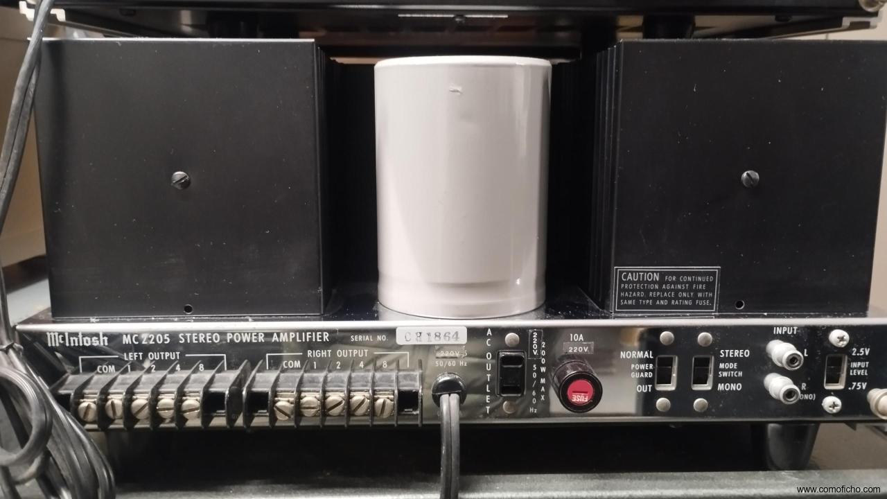 McIntosh 1978 pre C32 y MC2205