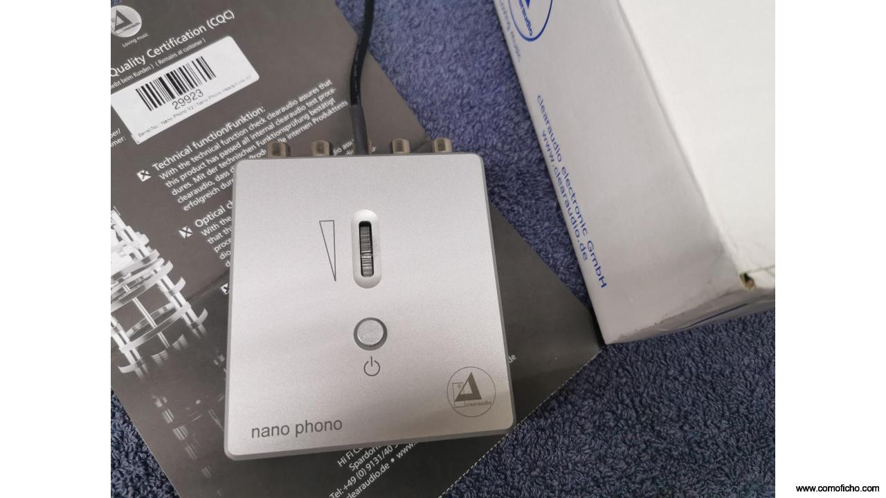 Clearaudio nano phono v2