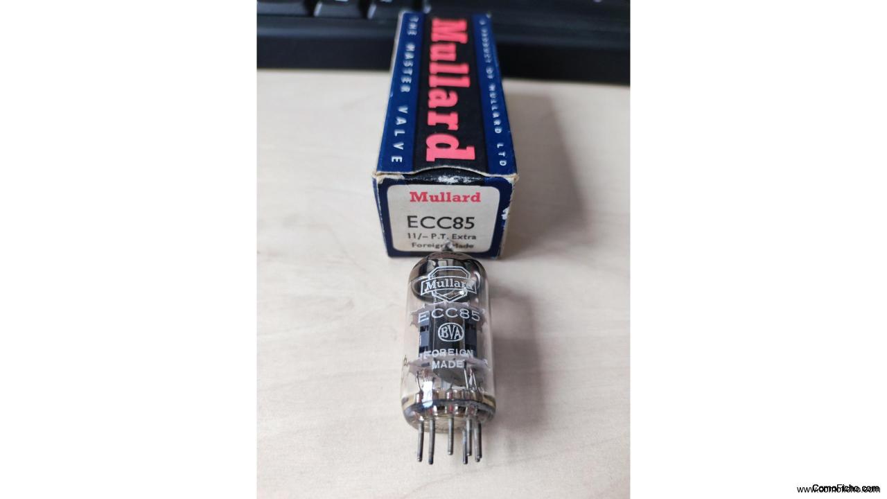 ECC85 “MULLARD” NOS (1), Hollande