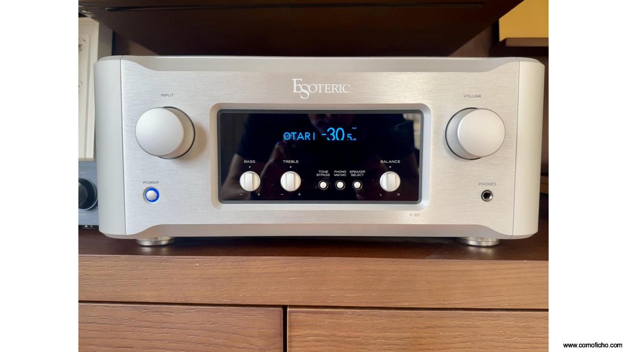 Esoteric F07 amplificador integrado
