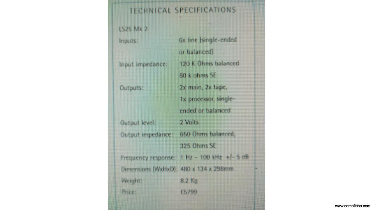 Audio research LS25MKII