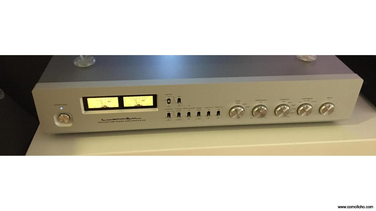 Previo de Phono Luxman EQ 500
