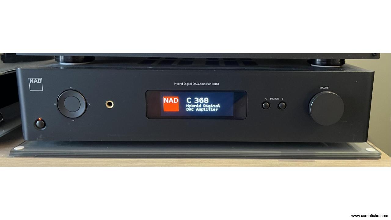Amplificador NAD C 368 Hybrid Digital DAC