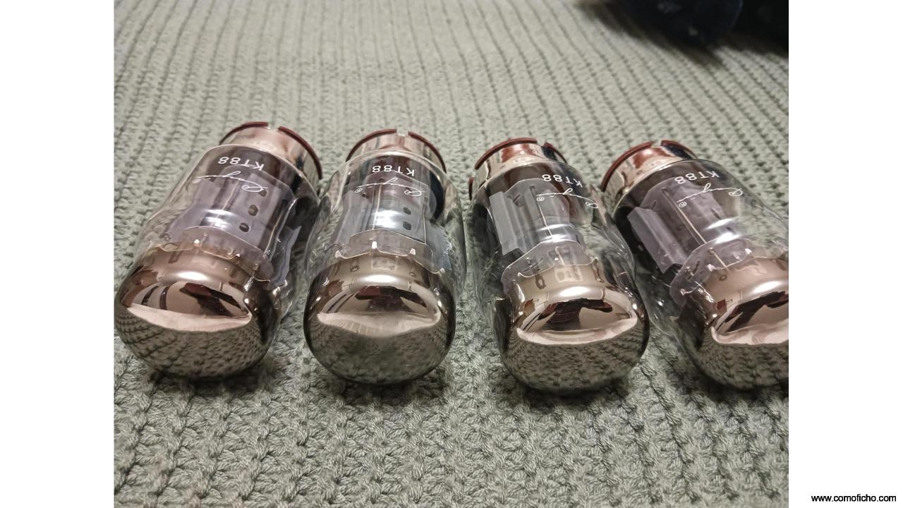 Válvulas kt88 Cayin