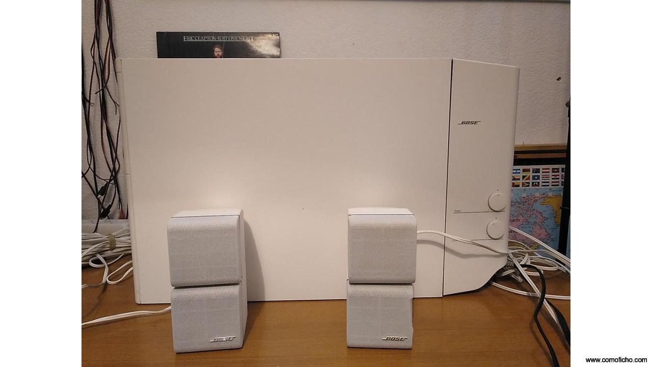 Altavoces + subwoofer Bose Acoustimass AM 5 Series IV powered .