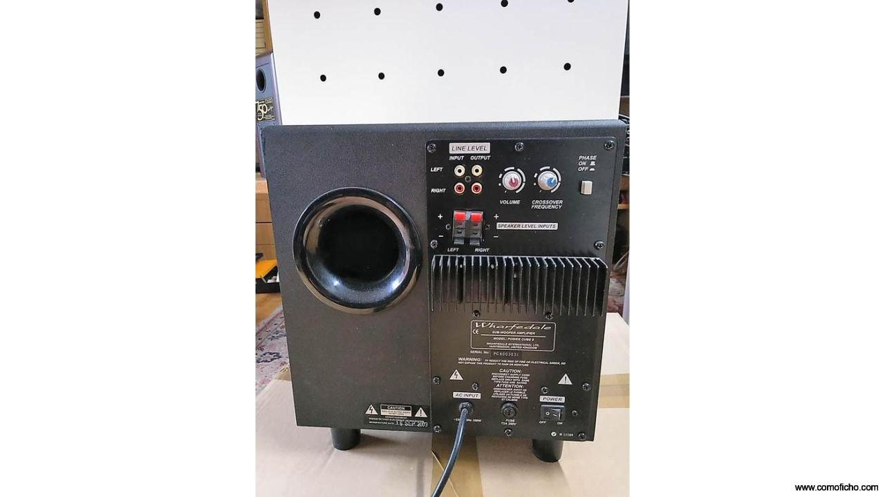 Subwoofer Wharfedale Power Cube 8.