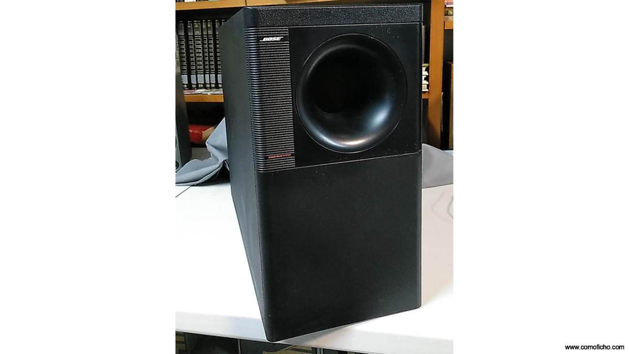 Subwoofer Bose Acoustimass AM 5 Series III y IV . Blanco o negro.