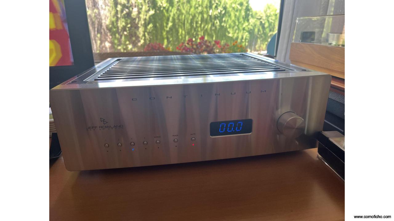 Amplificador Integrado Jeff Rowland Continuum
