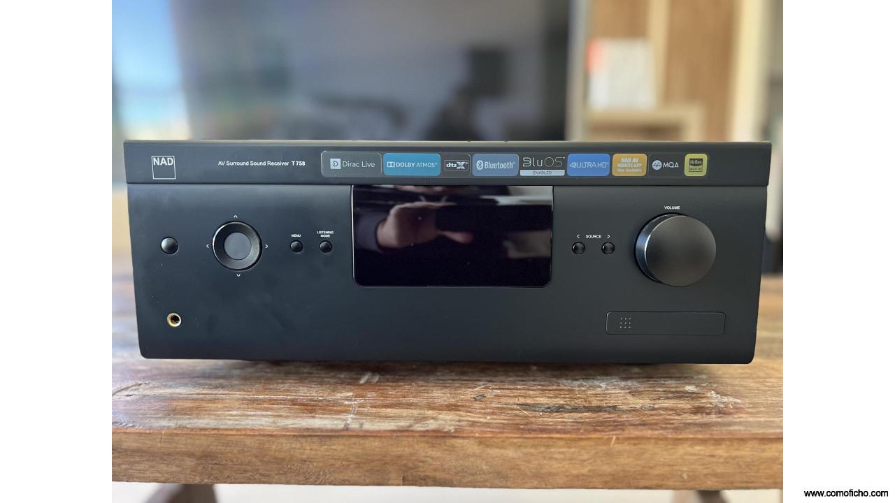 Receptor A/V NAD T 758 V3i Dirac