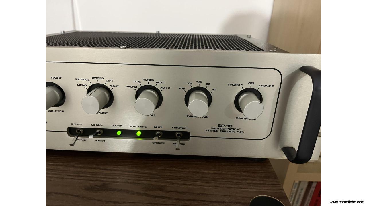 Audio Research SP-10 Preamplificador