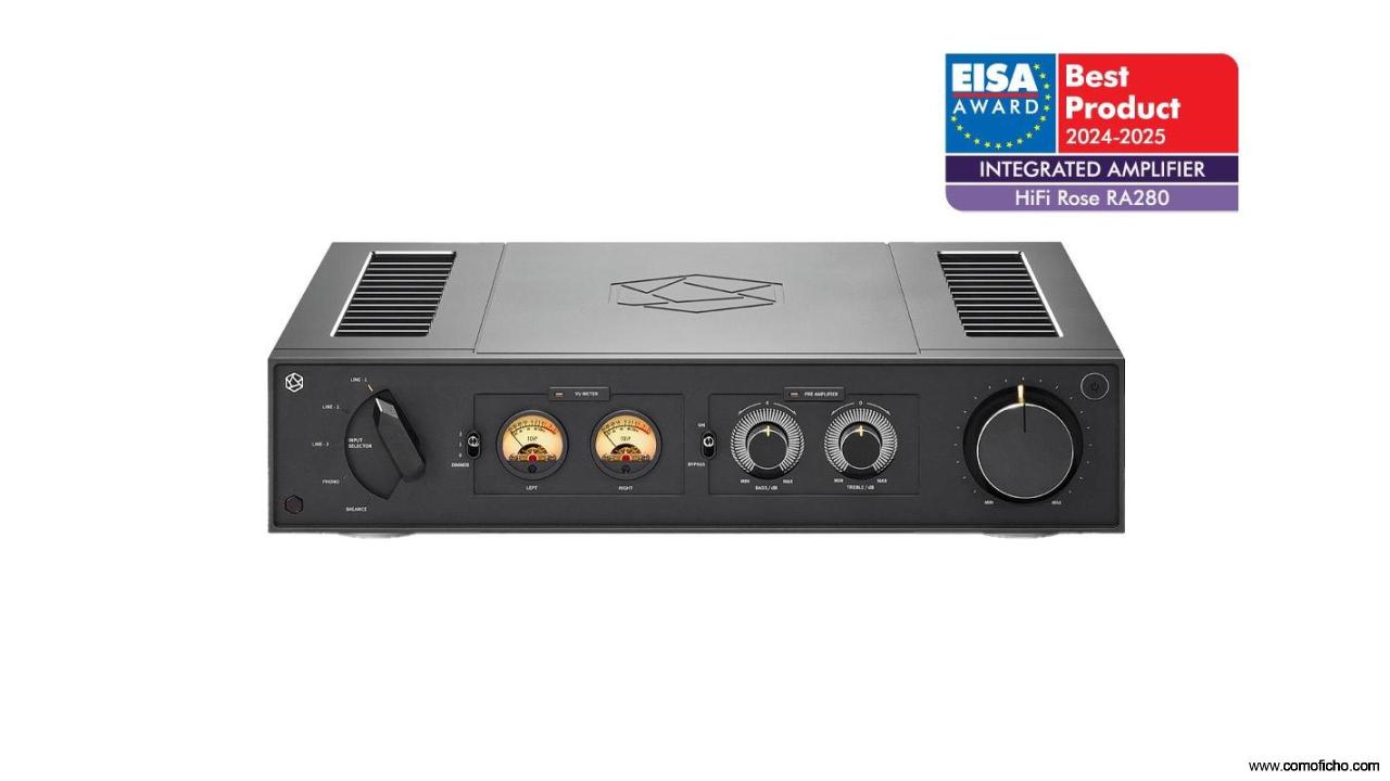 Amplificador HiFi Rose RA280 impecable
