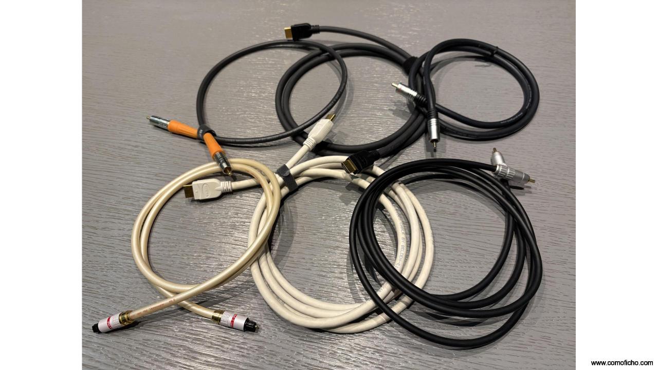 Cables HiFi de audio y video digital (también sueltos)