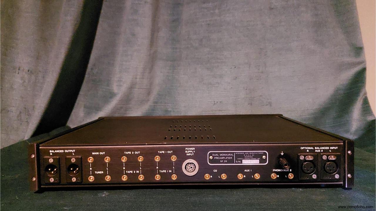 Mark Levinson DUAL MONAURAL PREAMPLIFIER Nº26S