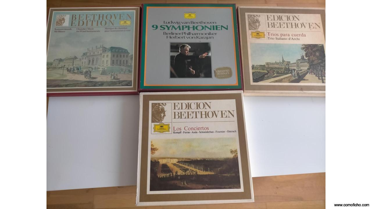 50 vinilos Beethoven