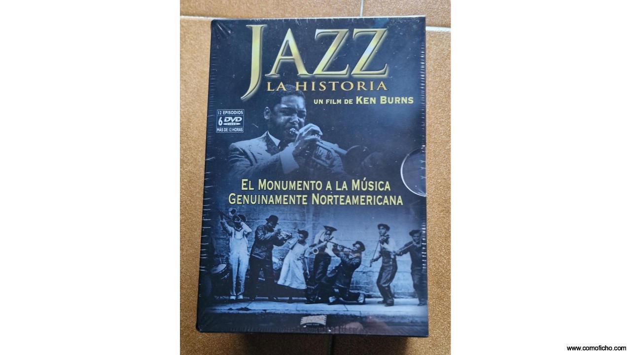 6 DVDS-JAZZ..LA HISTORIA DE ESTA MUSICA
