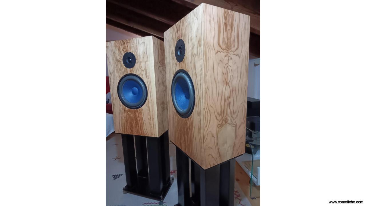 Audio Note AN-J/LX Hemp con stands dedicados