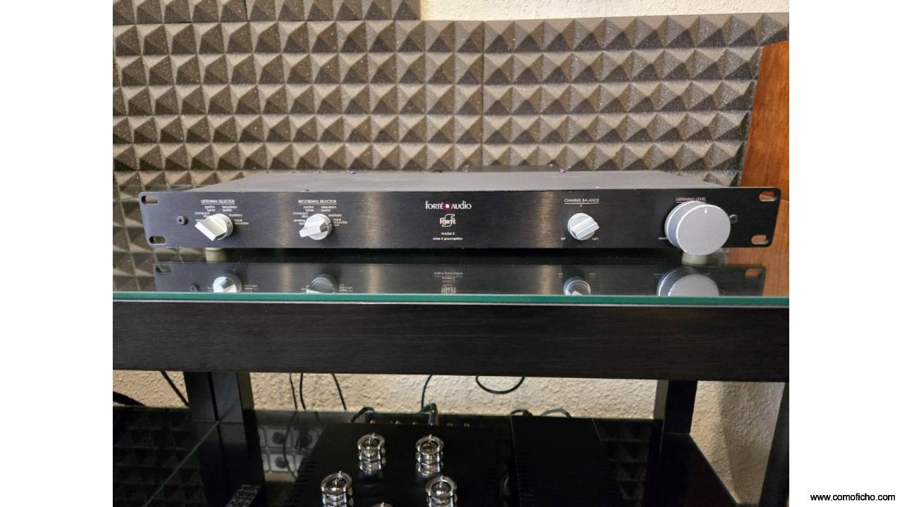 PREAMPLIFICADOR FORTE AUDIO MODEL 2