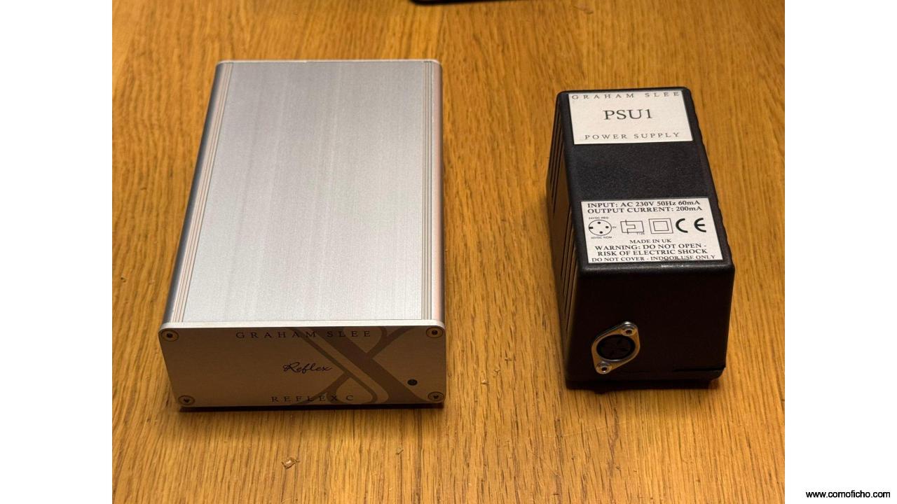 Previo de Phono Graham Slee Reflex C y PS1, nuevo.