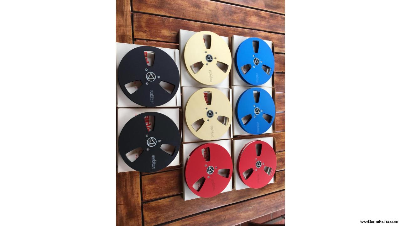 CARRETES REVOX  DE 7" NEW OLD STOCK